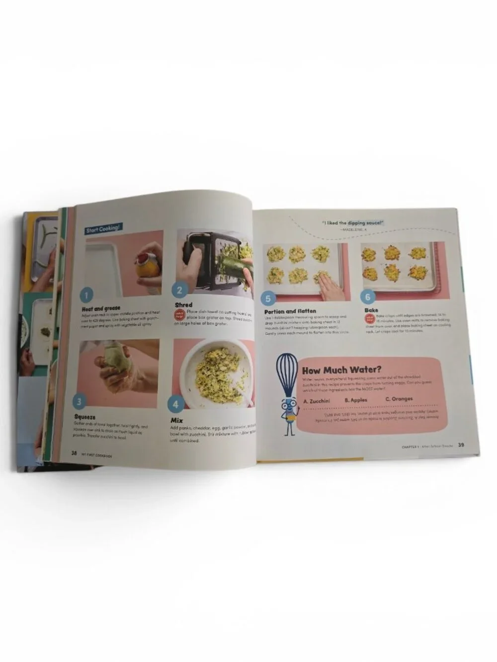 My First Cookbook America's Test Kitchen Kids Hardcover Recipe Book